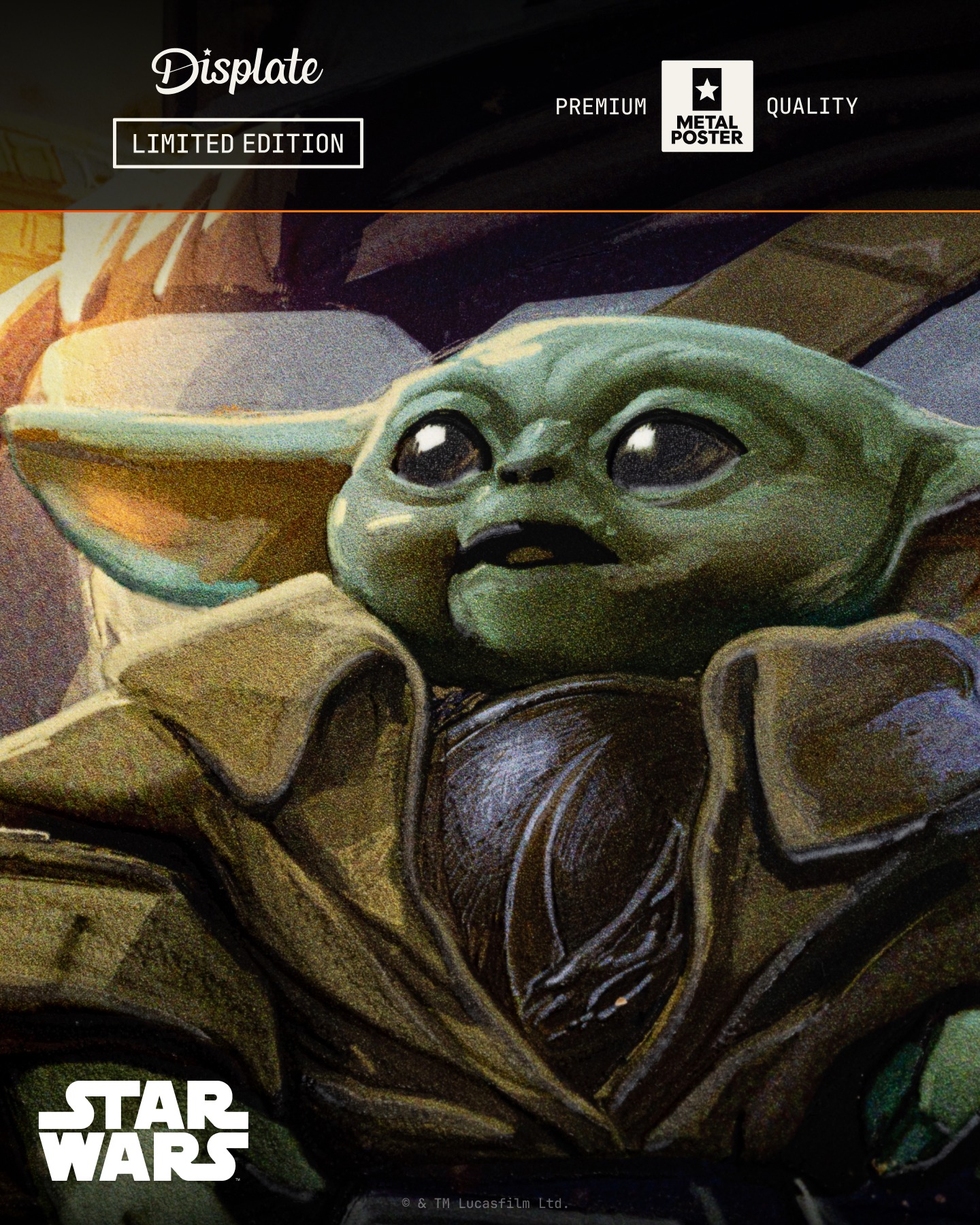 Displate Facebook ad