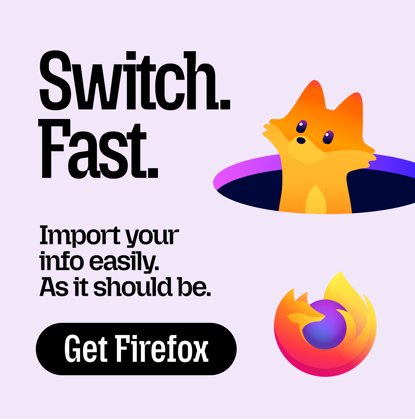 Firefox Facebook ad