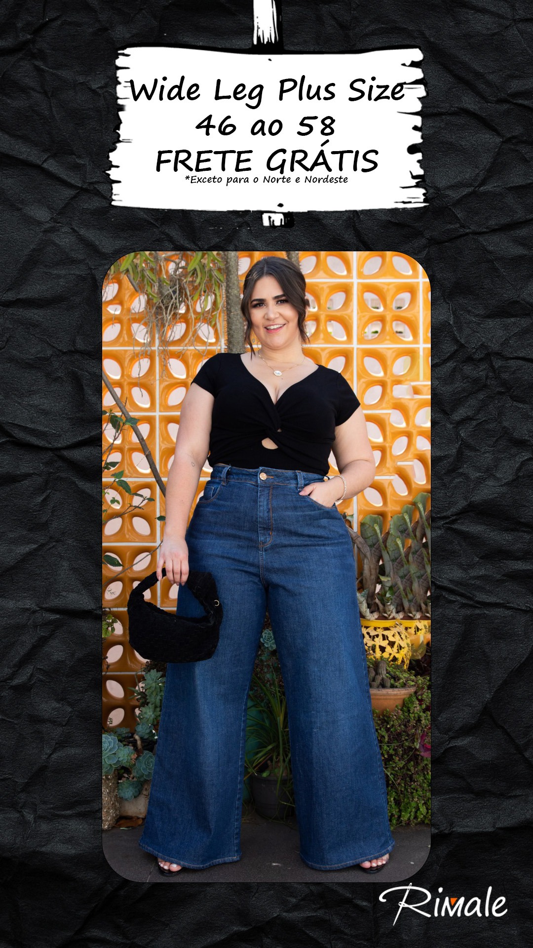 Rimale Jeans Facebook ad from Feb 28, 2025