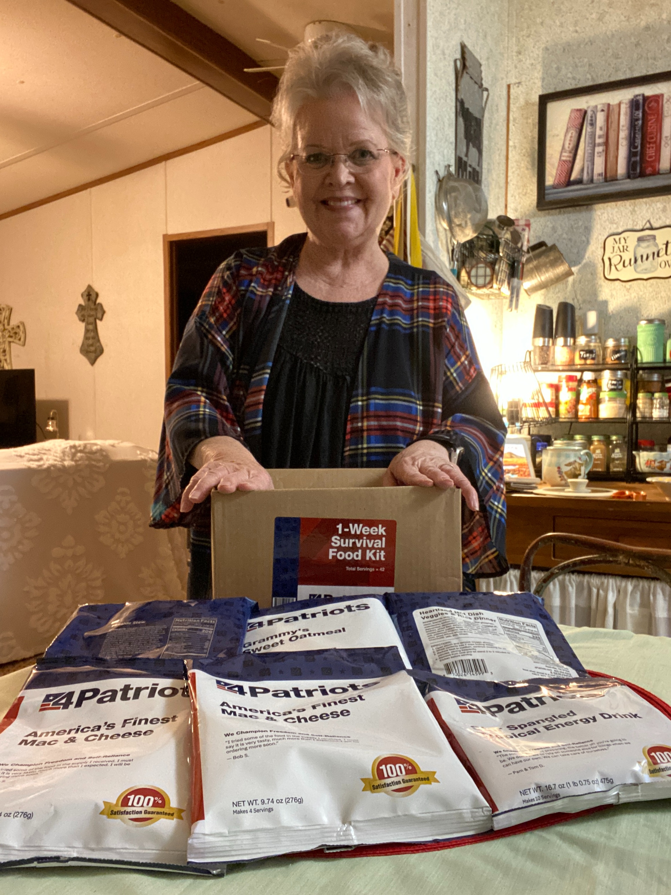Patti's Place Facebook ad: Having Food In An Emergency Matters!