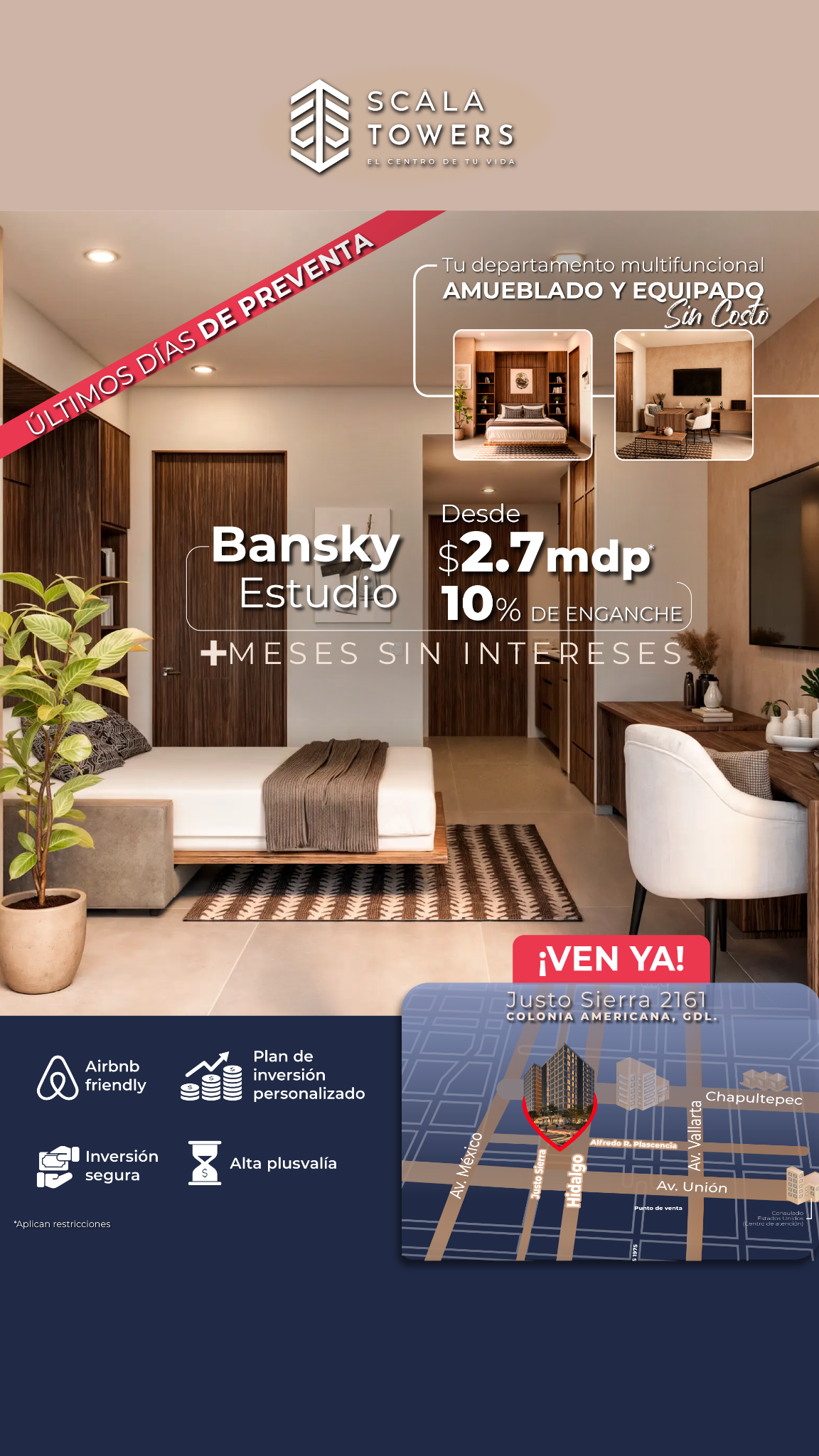 Scala Towers - Departamentos en Preventa Facebook ad from Feb 24, 2026