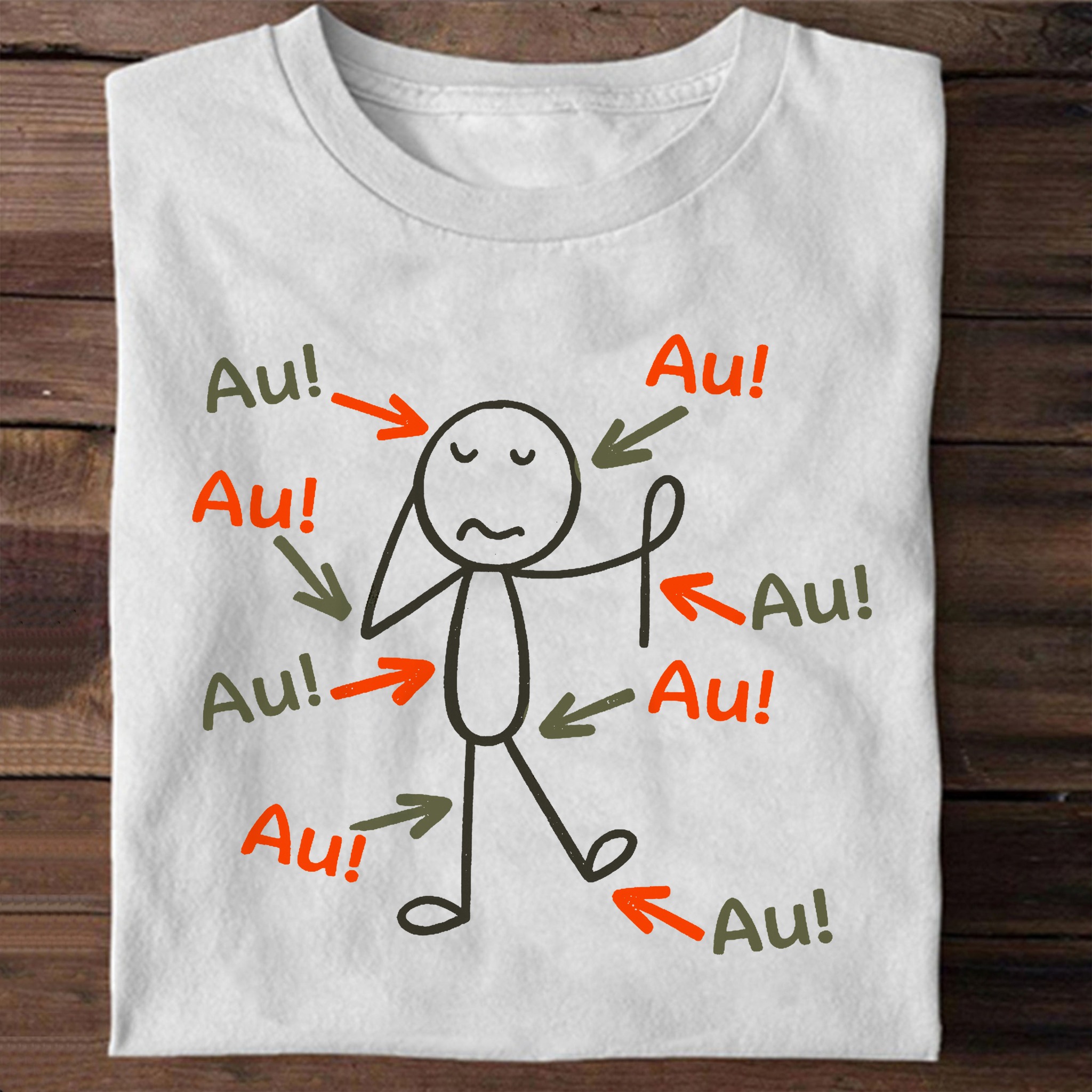 Silly Life Facebook ad: Alter Mann Au Au Au