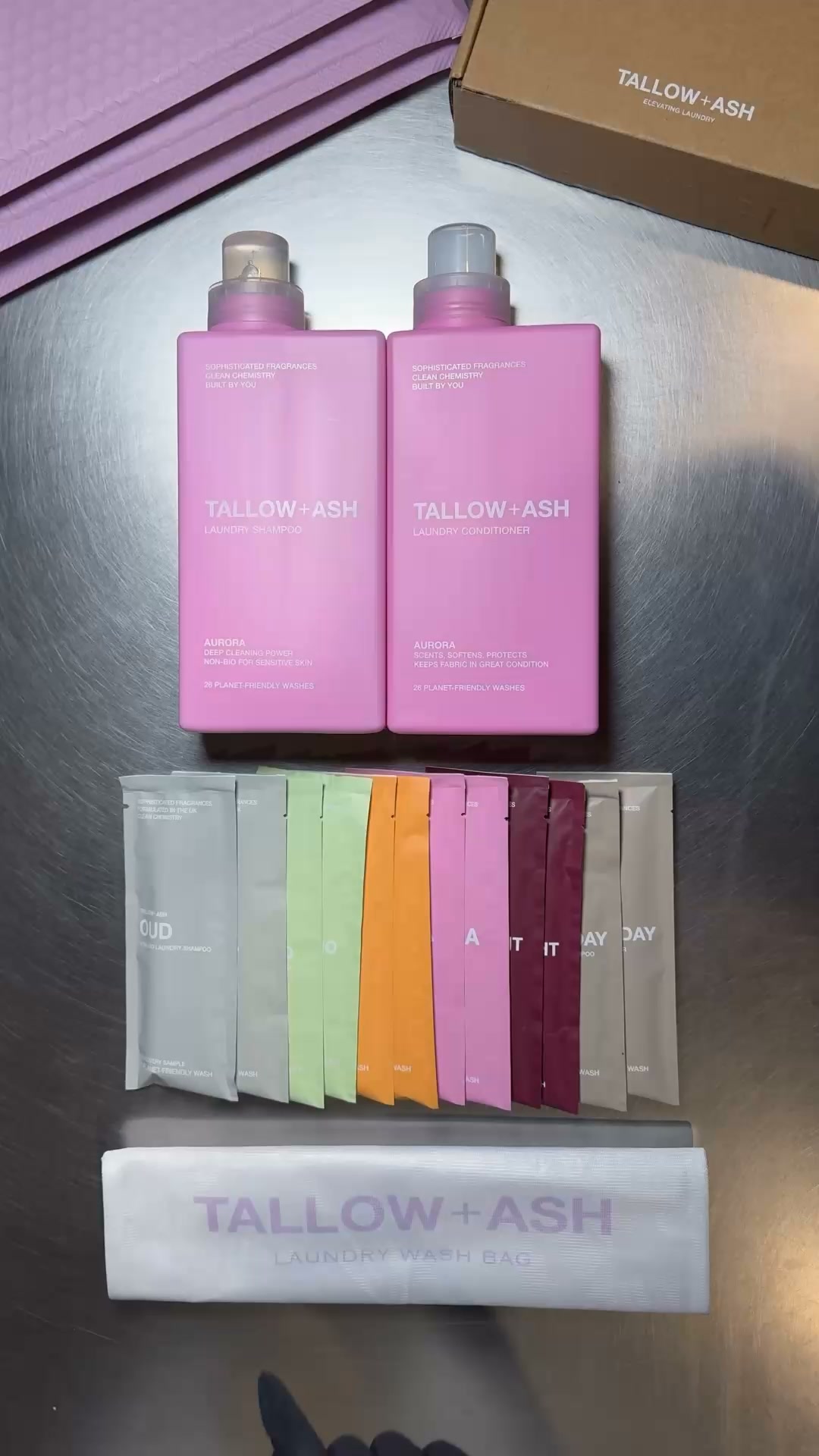 Tallow + Ash Facebook ad: Perfume-Infused Laundry