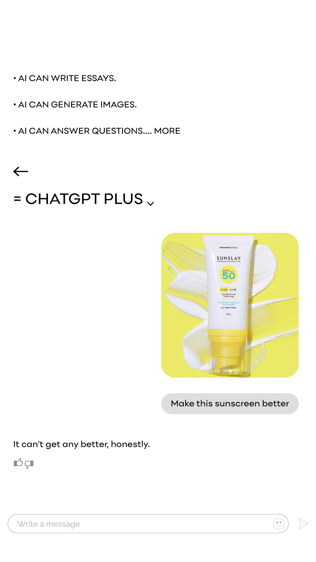 Nirvana Botanics Facebook ad