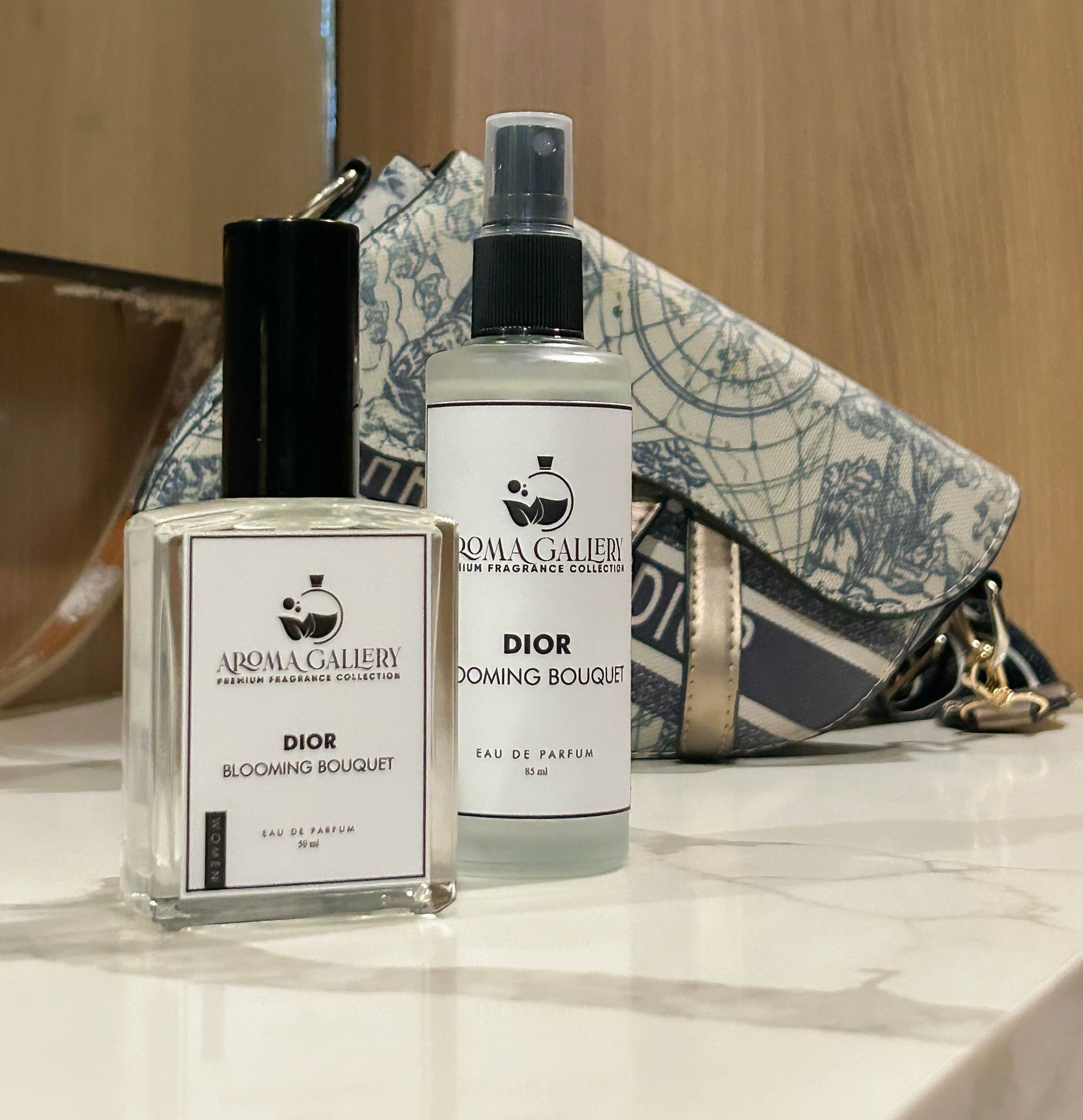 Aroma Gallery Perfume Facebook ad: Immerse yourself in sophistication with scents that speak…