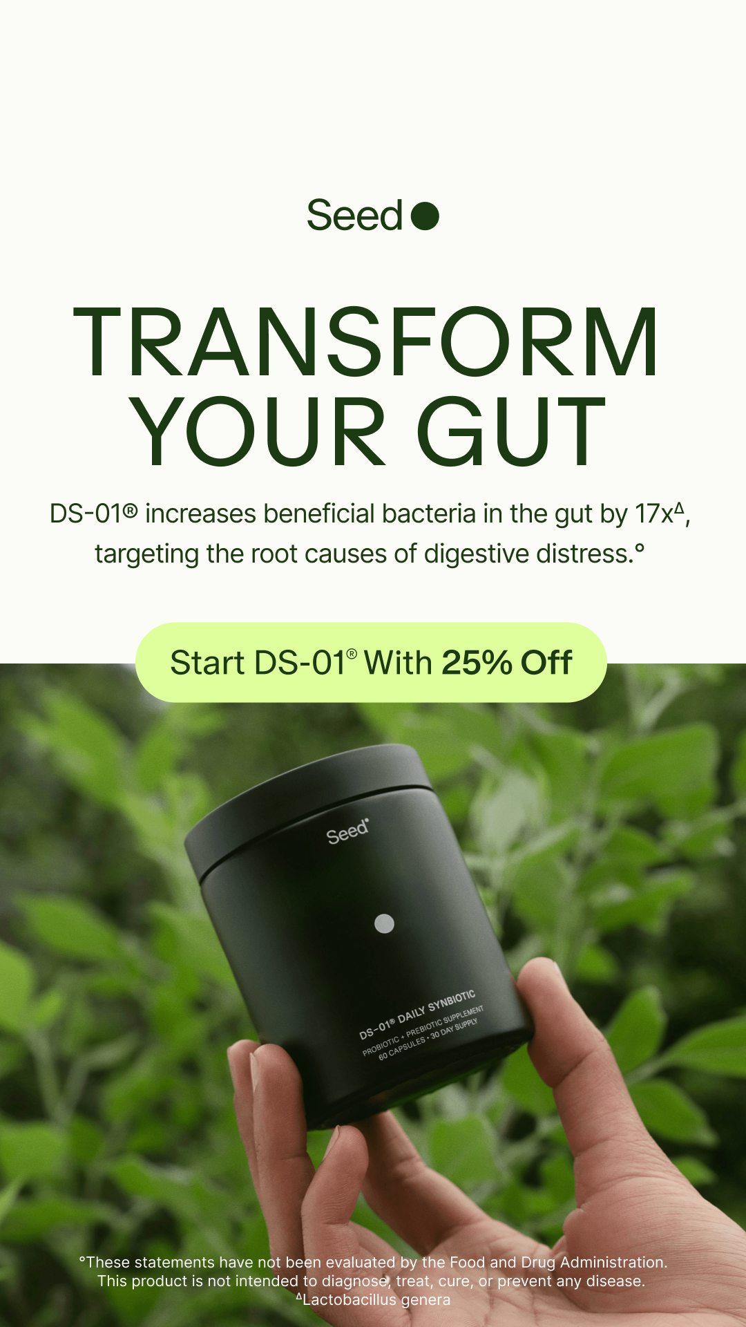 Seed Facebook ad