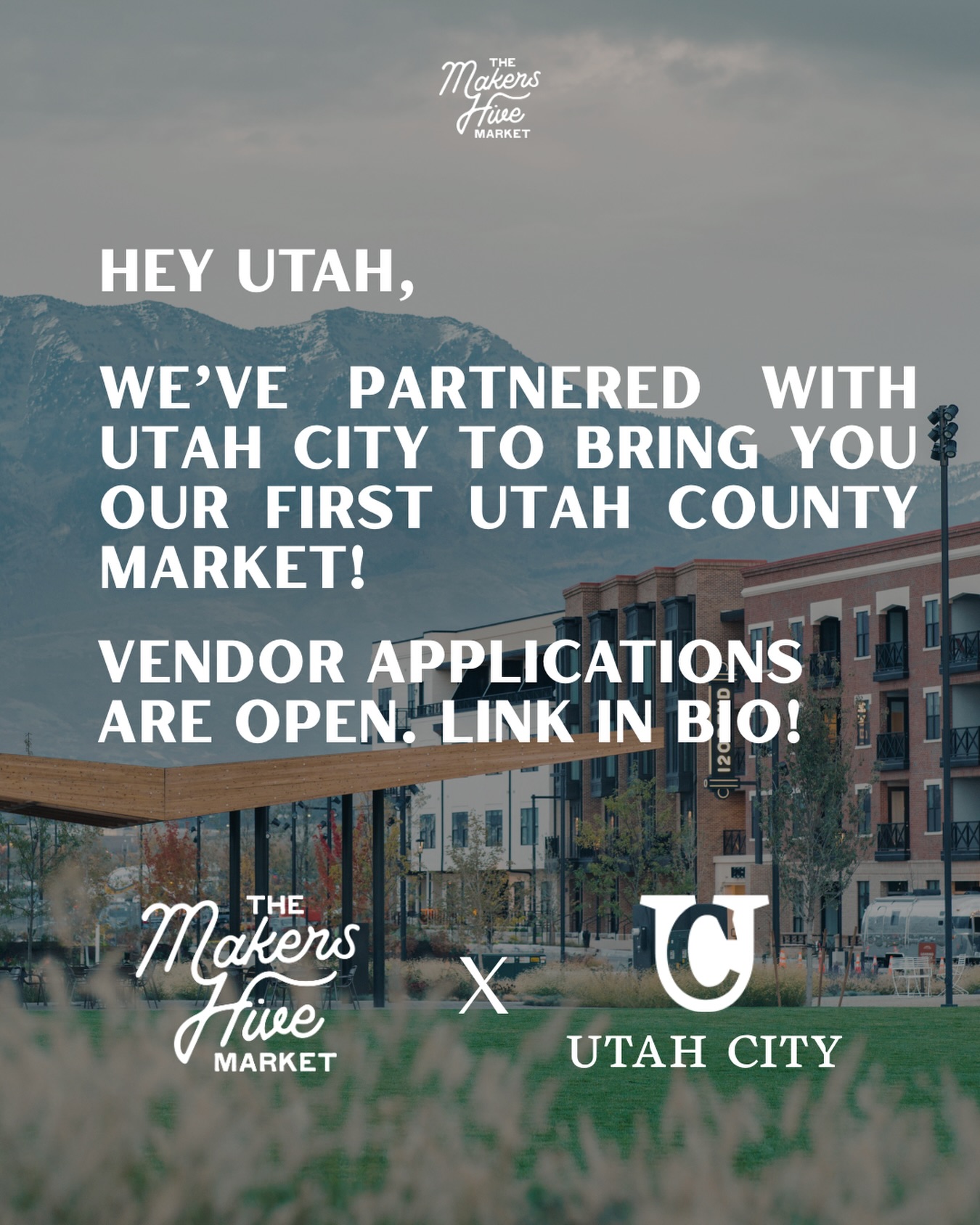 The Makers Hive Market Facebook ad: Utah, we’ve got big news