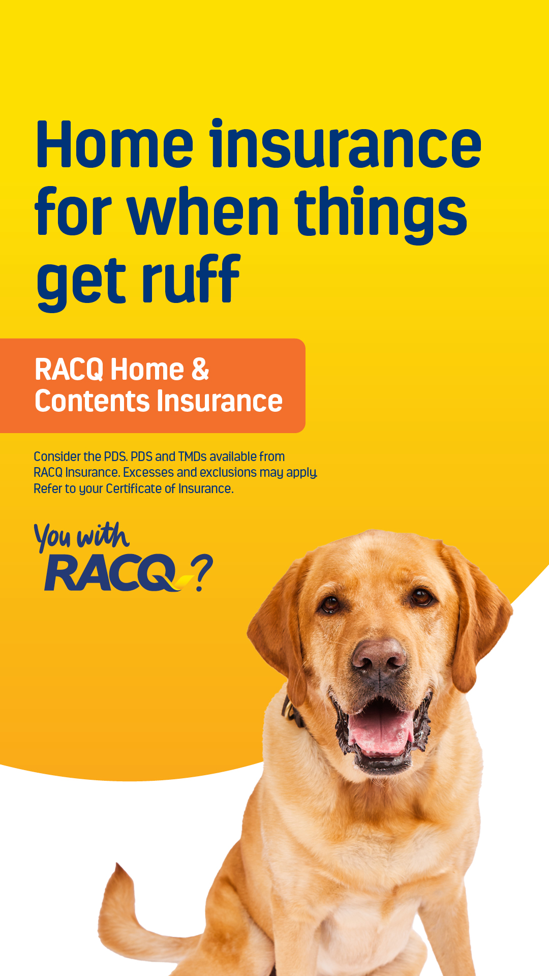 RACQ Facebook ad from Jul 1, 2026