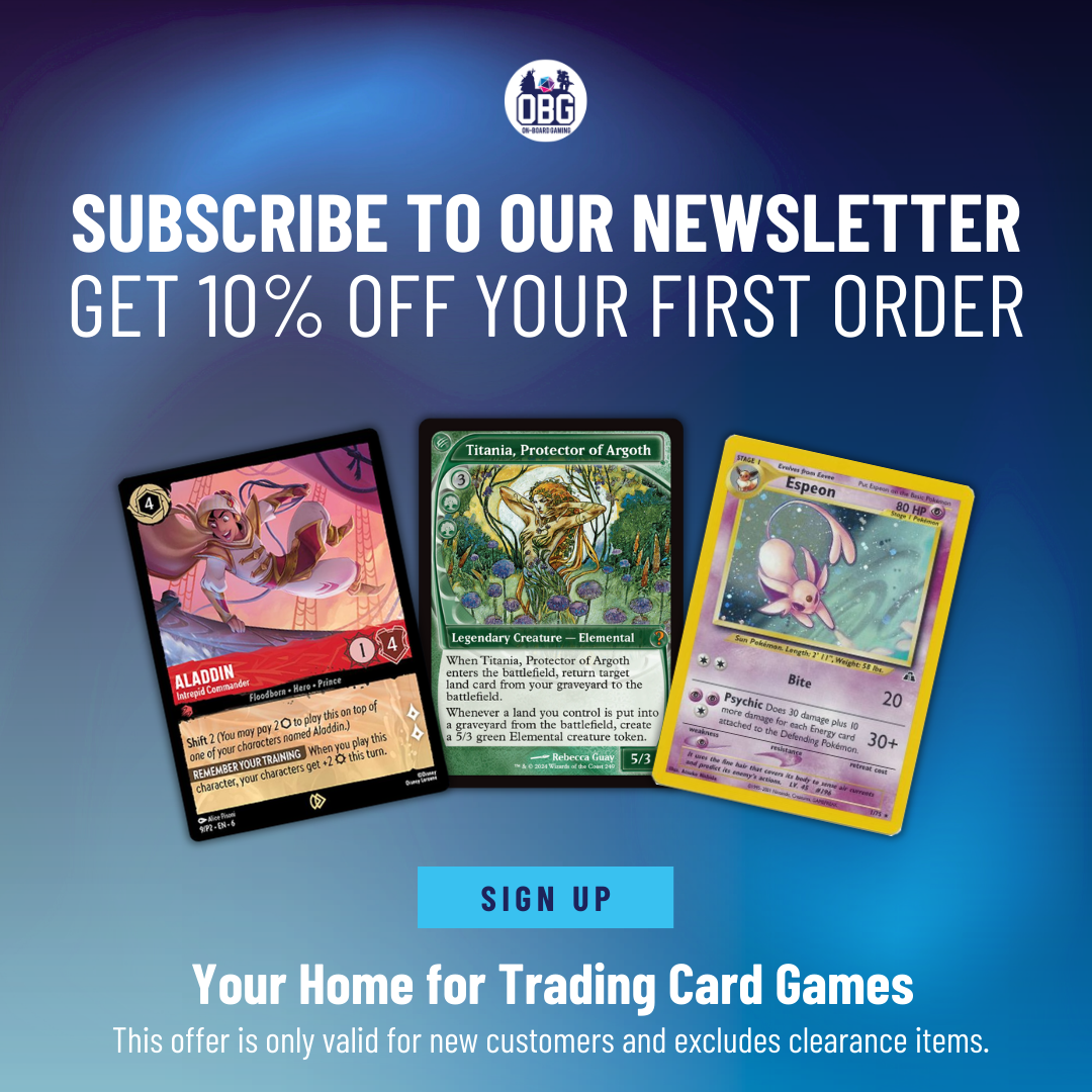 On-Board Gaming Facebook ad