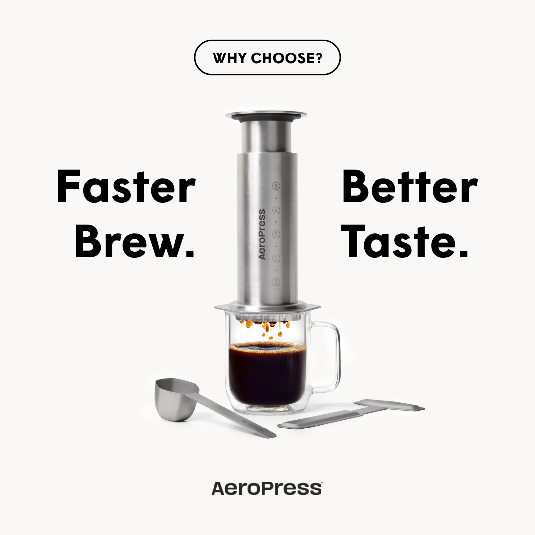 AeroPress Facebook ad