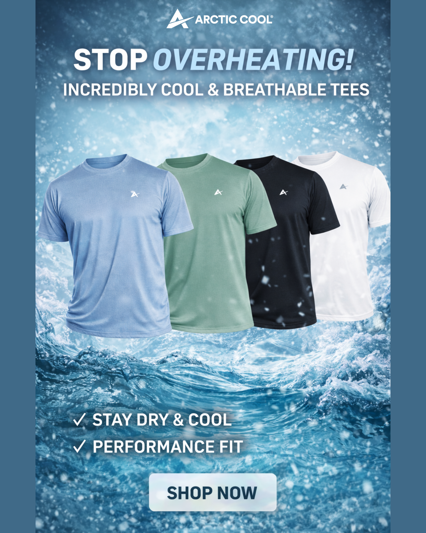 Arctic Cool Facebook ad