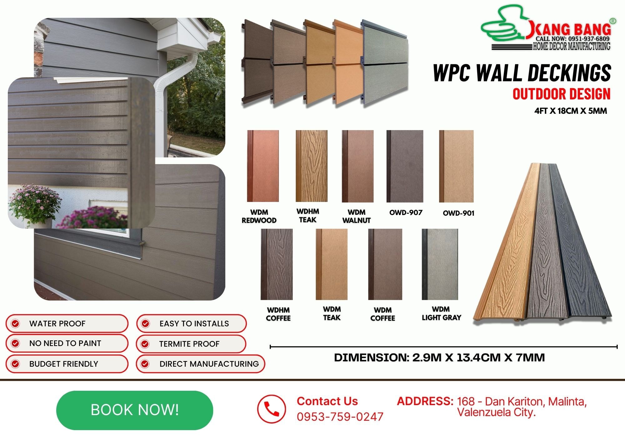Kang Bang Home Decor Manufacturing PH Facebook ad: Bring the warmth of nature into your home…