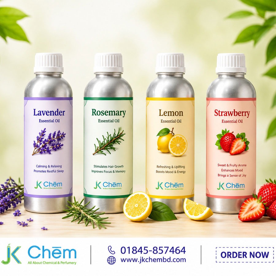 JK Chem BD Facebook ad: 100% প্রিমিয়াম কোয়ালিটির Essential Oil