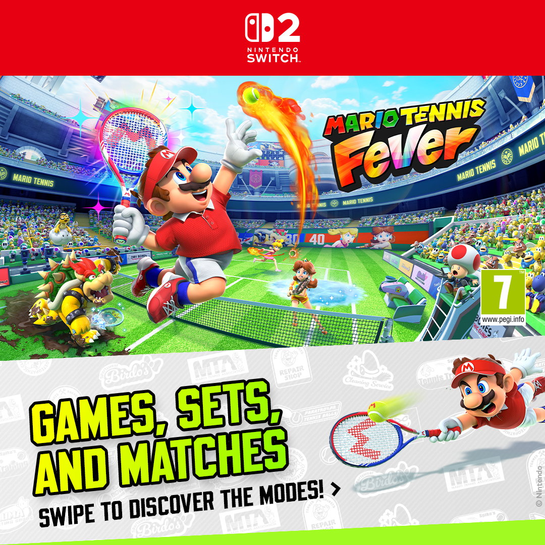 Nintendo Switch Facebook ad: Smash your way through the many modes of…