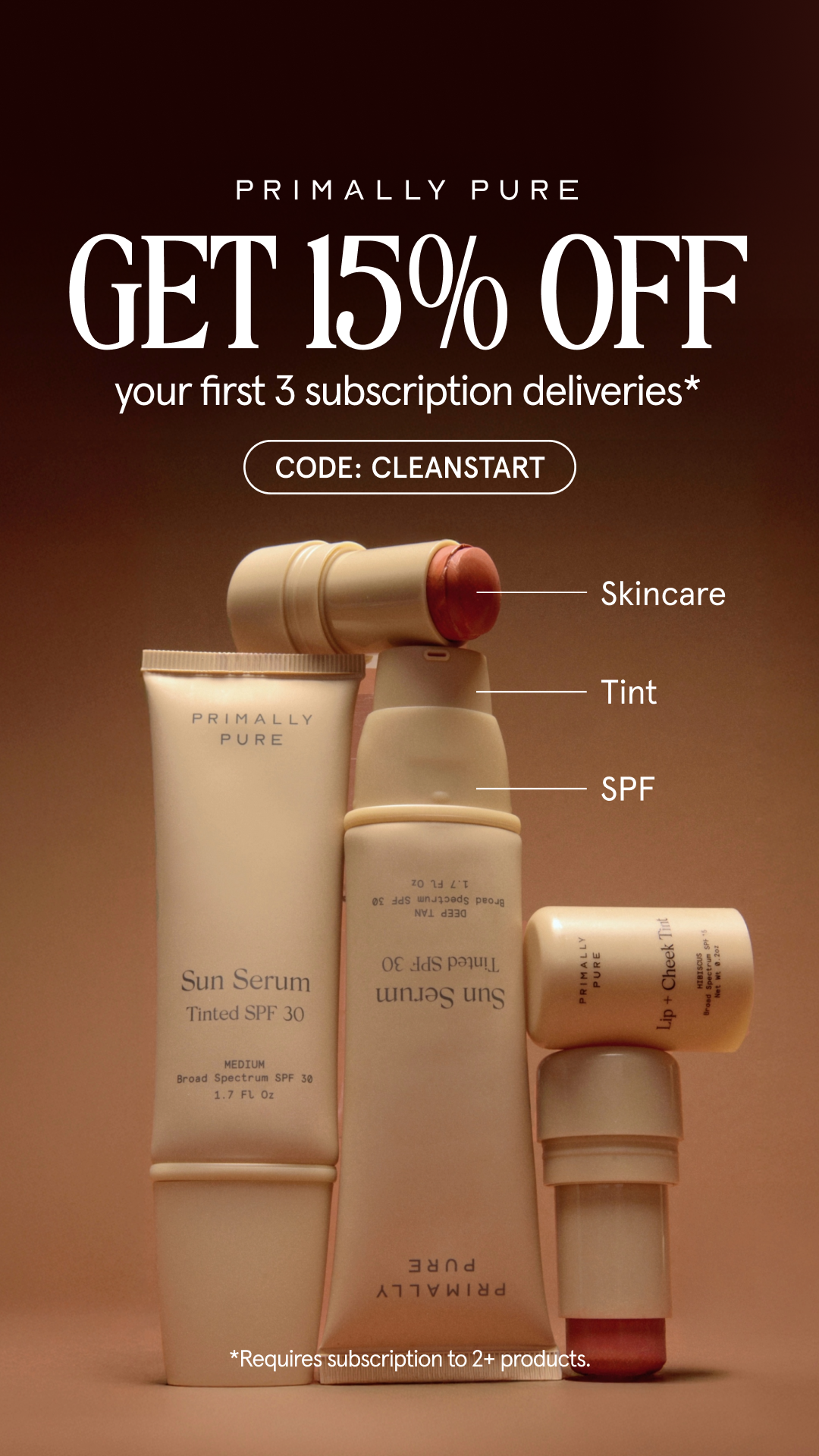 Primally Pure Skincare Facebook ad