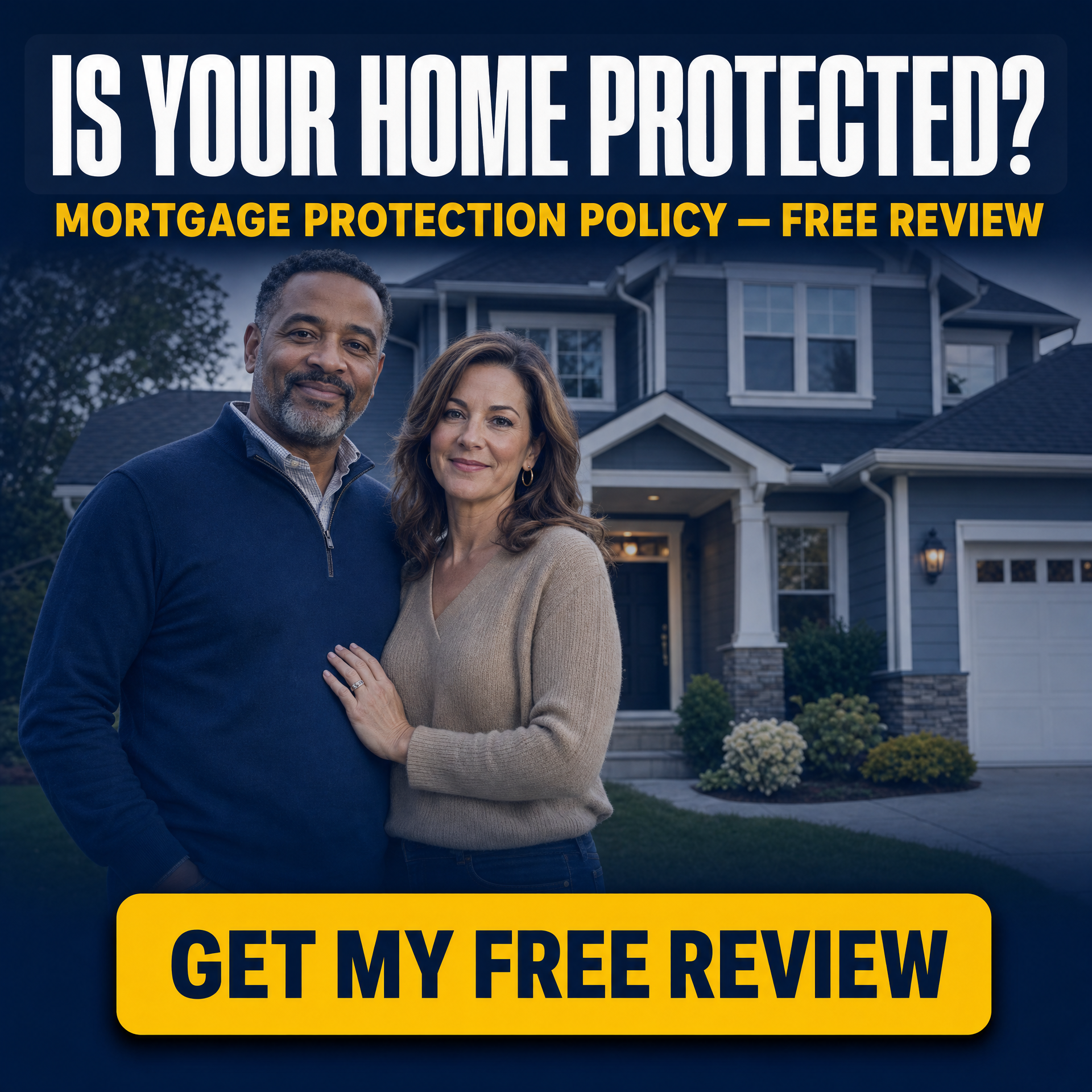 A Child of God Agency LLC Facebook ad: Mortgage Protection w/ Living Benefits