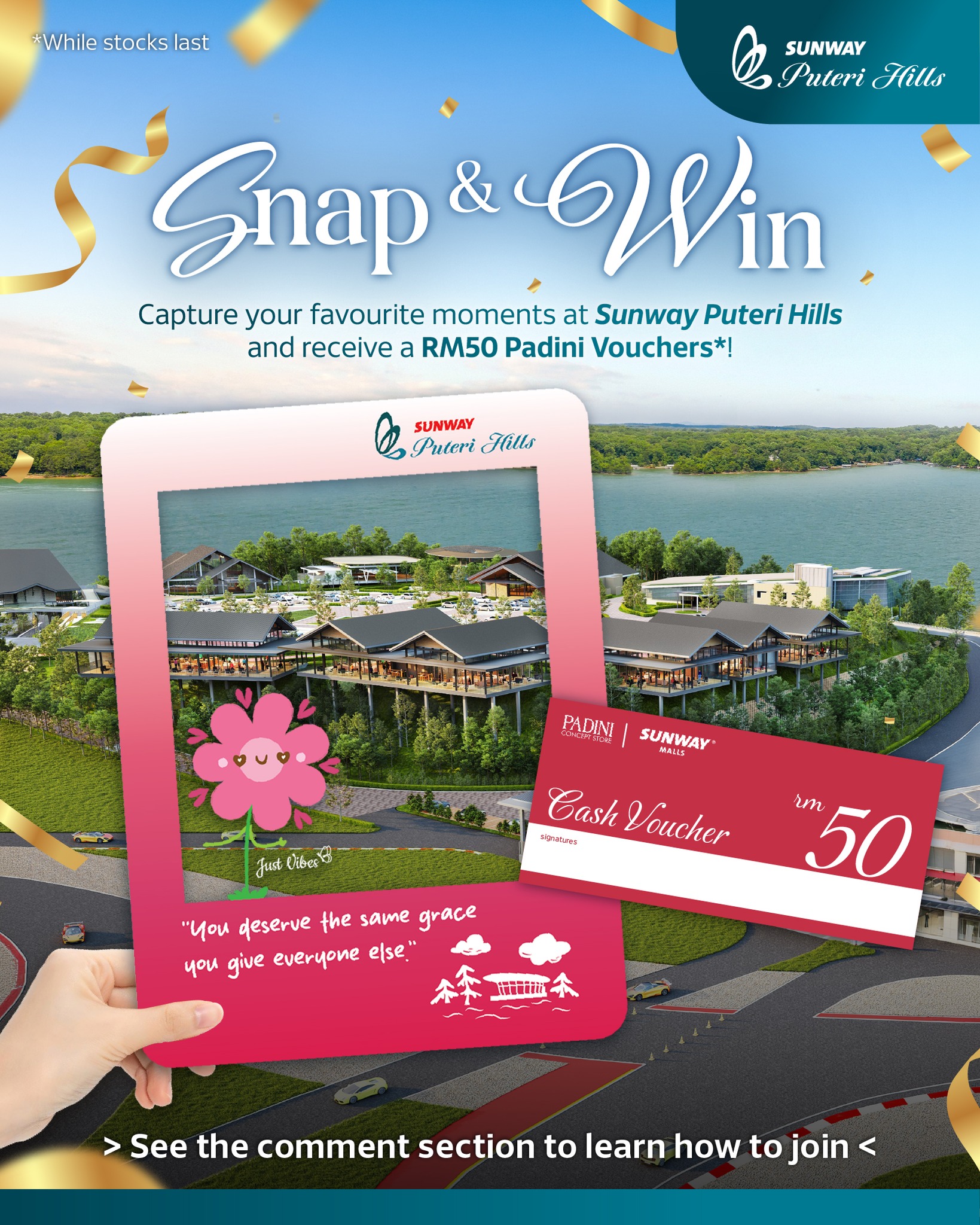 Sunway Puteri Hills Facebook ad: Capture the Moment, Get Rewarded at ๐๐ฎ๐ง๐ฐ๐๐ฒโฆ