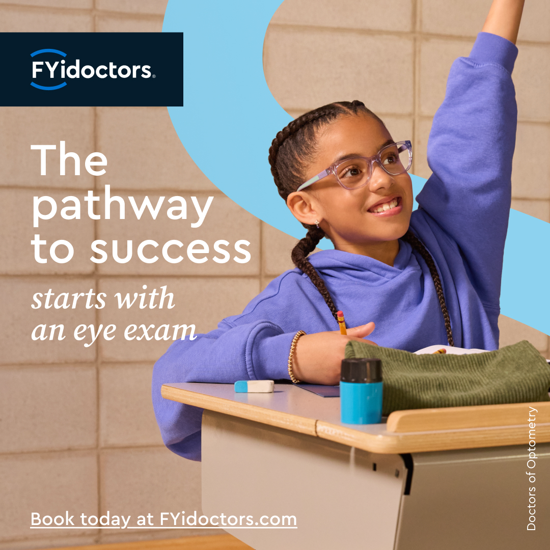 FYidoctors Facebook ad: Book an Eye Exam