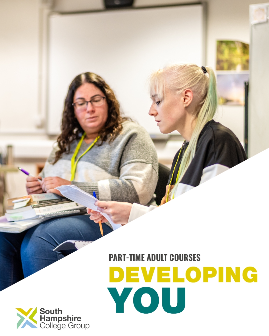Southampton College Facebook ad: Develop your skills. Make a difference.