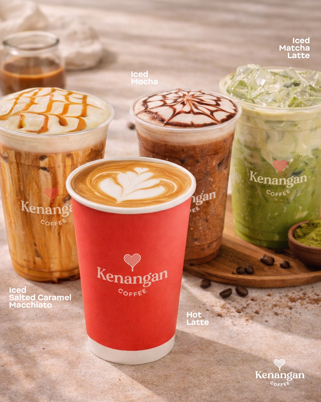 Kenangan Coffee Philippines Facebook ad: Some days call for hot.