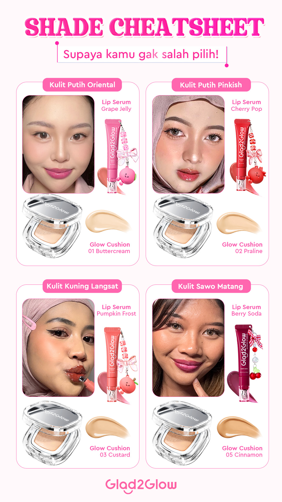 Glad 2 Glow.Indonesia  Facebook ad