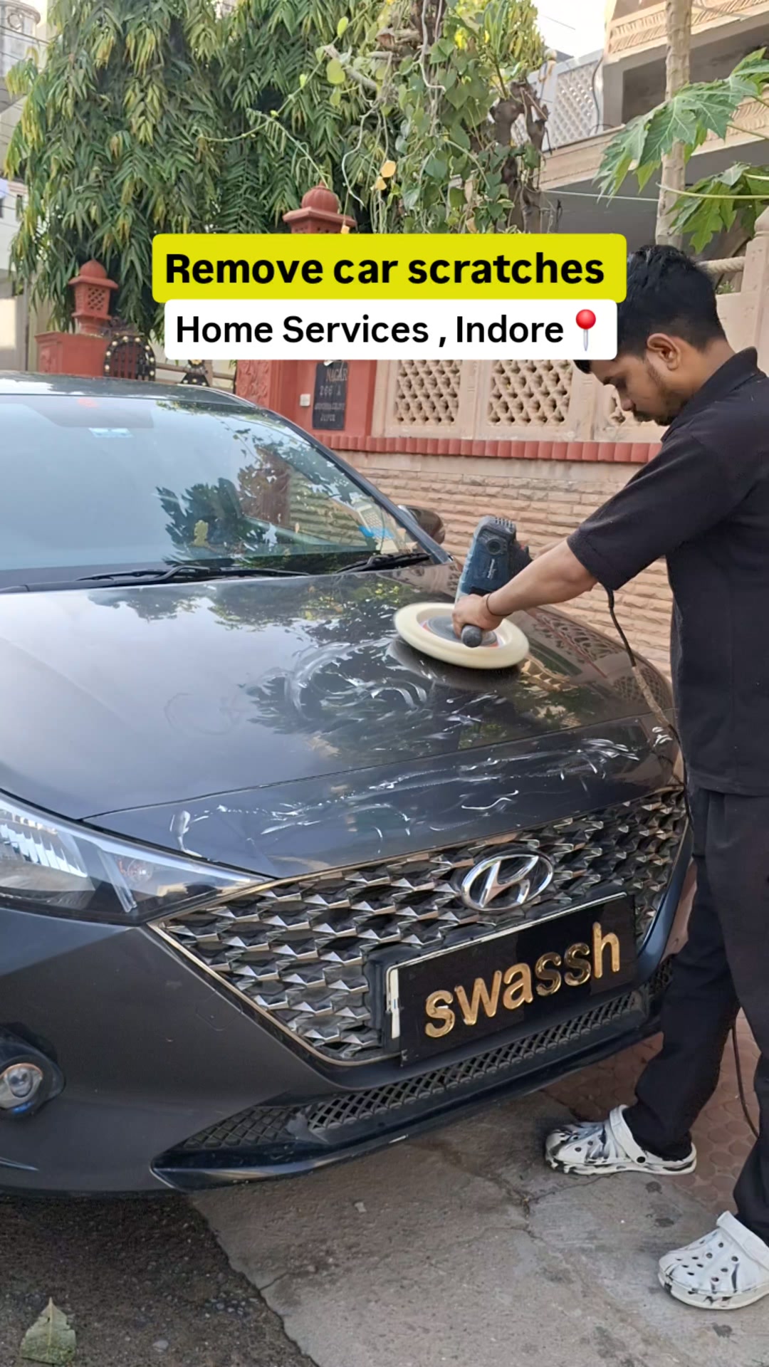 Swassh-Car Cleaning Services Facebook ad: Chat with us