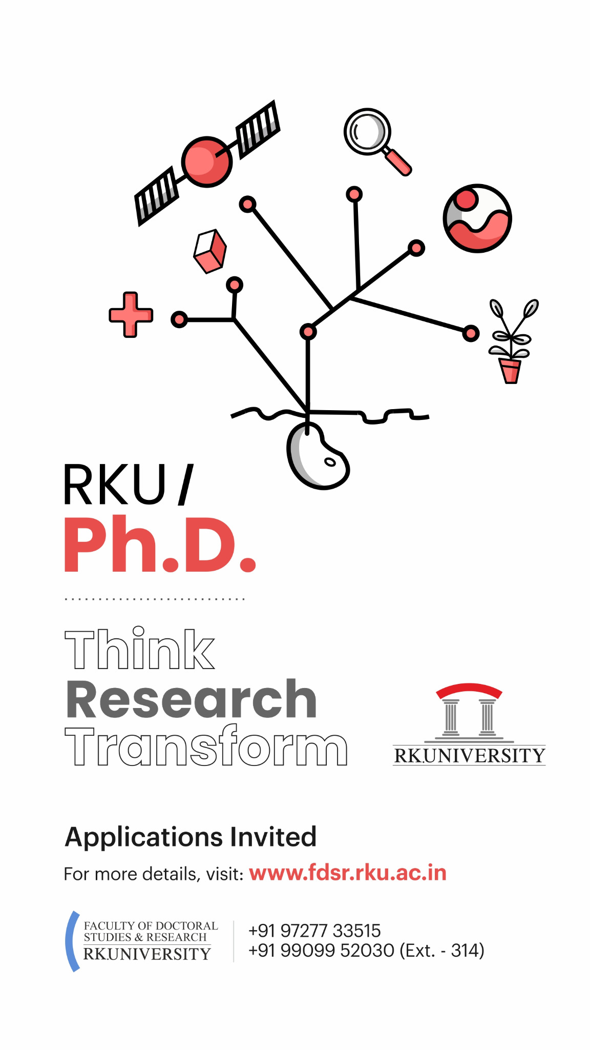 RK University Facebook ad