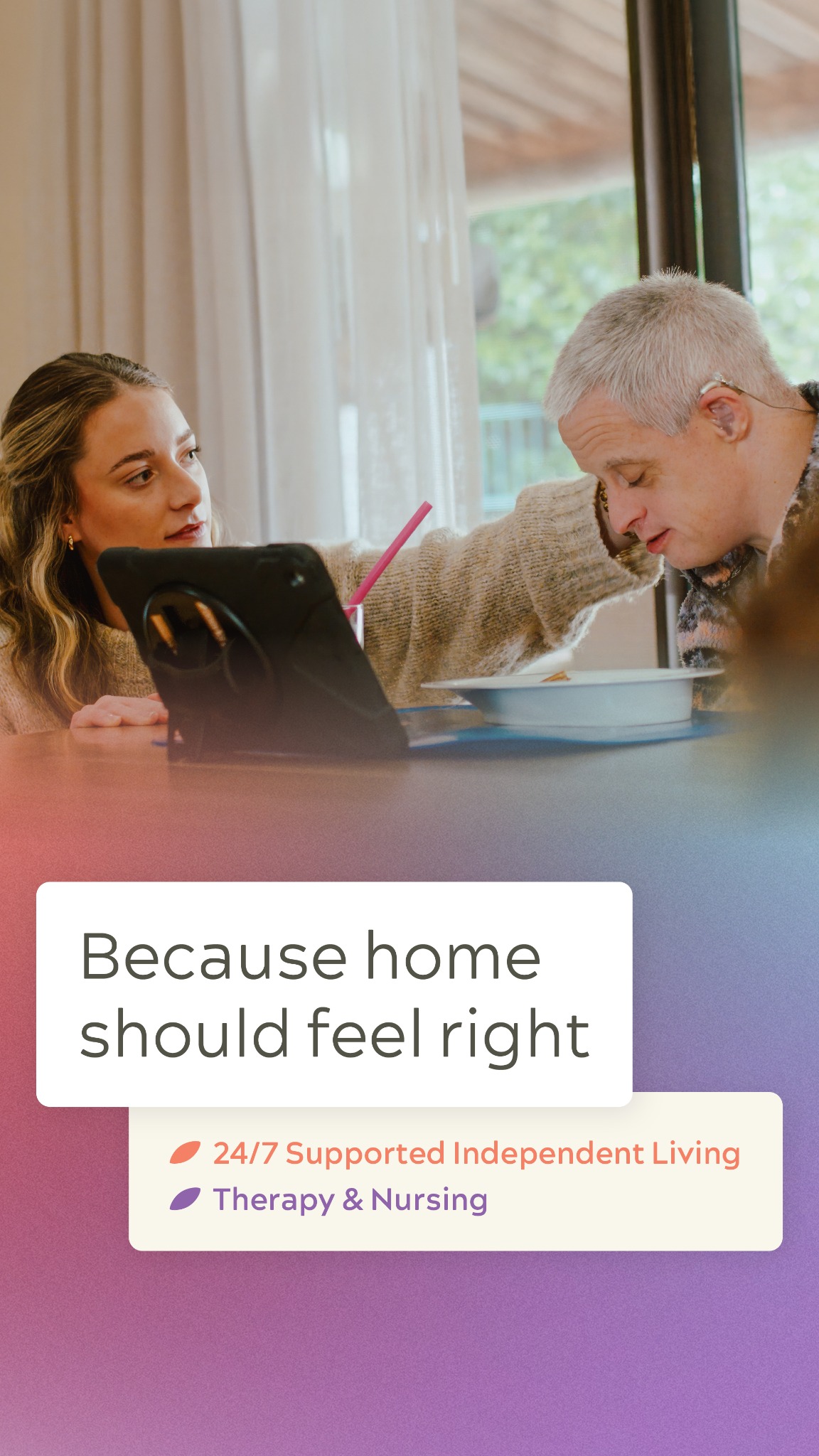 Nulsen Disability Services Facebook ad
