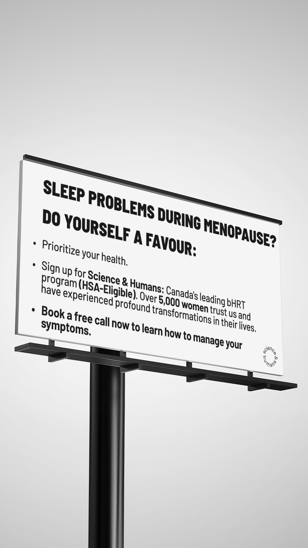 ScienceandHumans Facebook ad