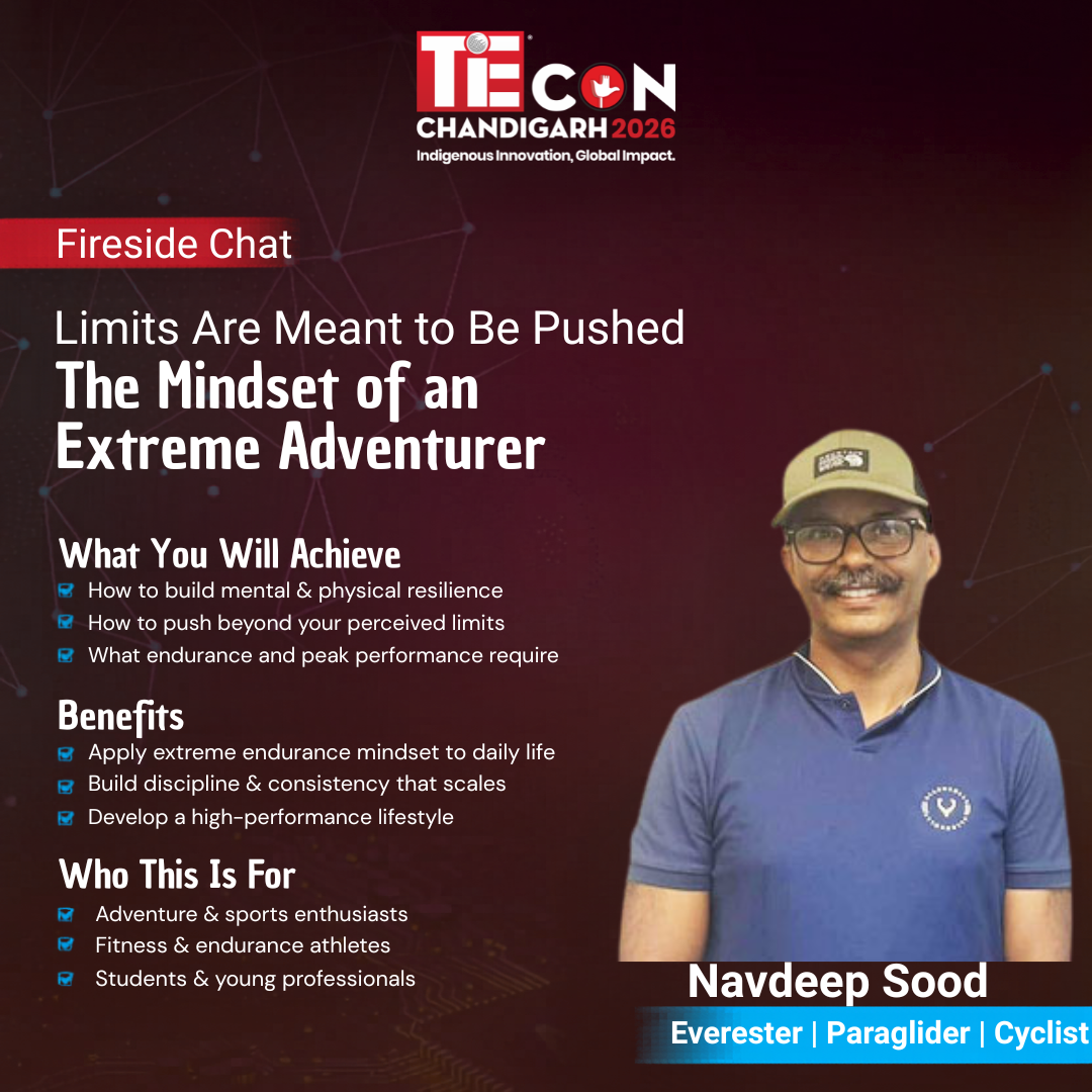 TiE Chandigarh Facebook ad: TiECON Chandigarh 2026 is happening.