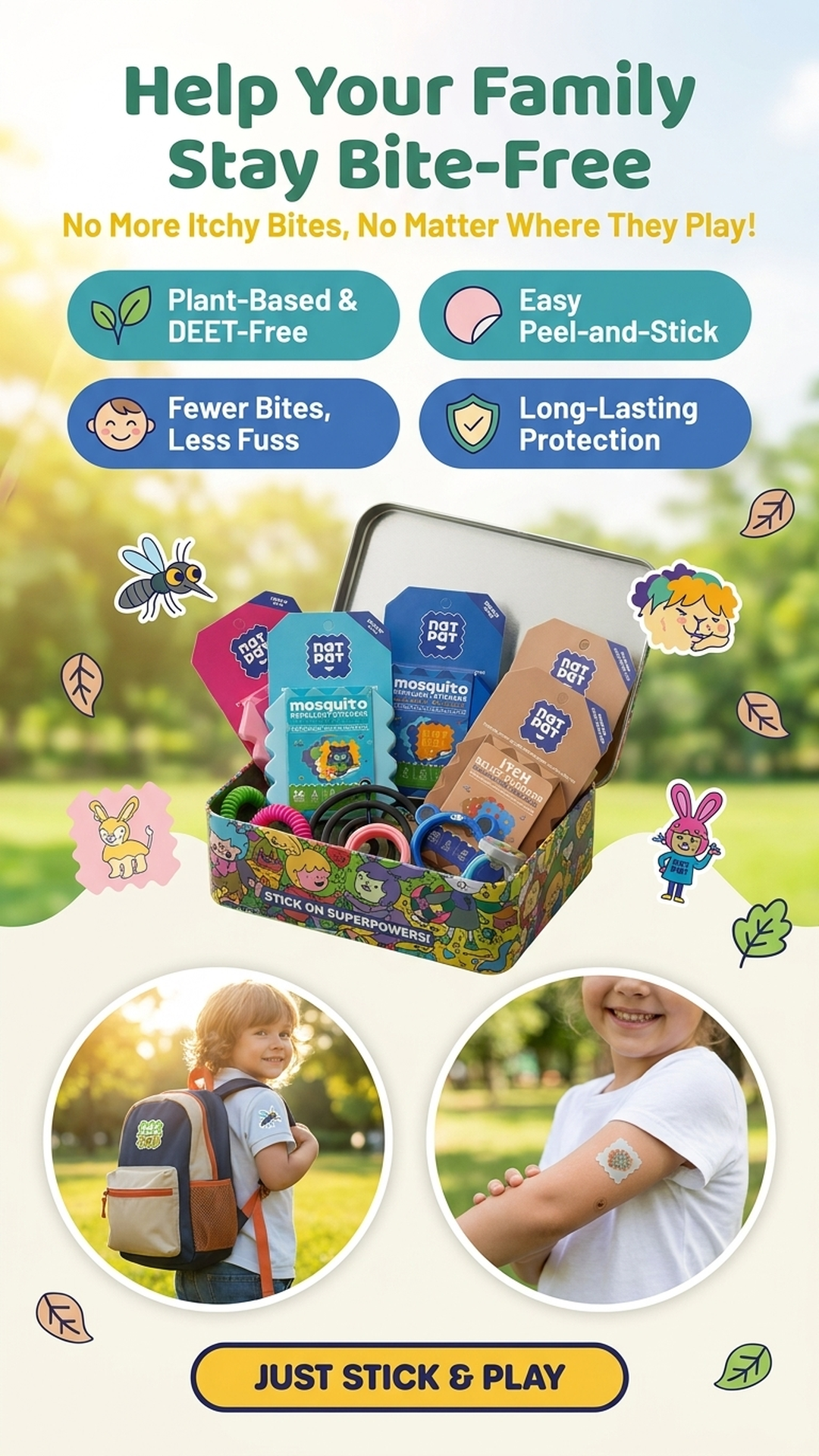NATPAT - Natural Patch Co. Facebook ad