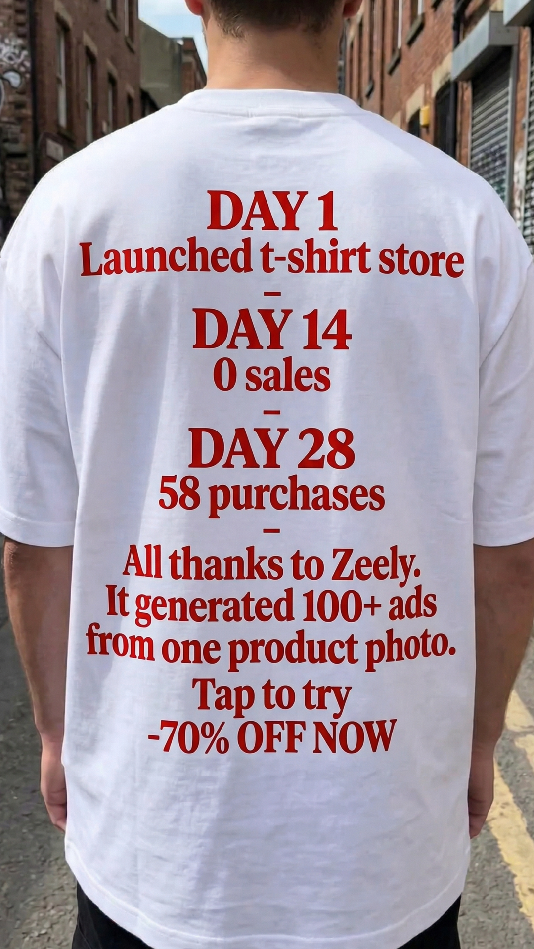 Zeely Facebook ad