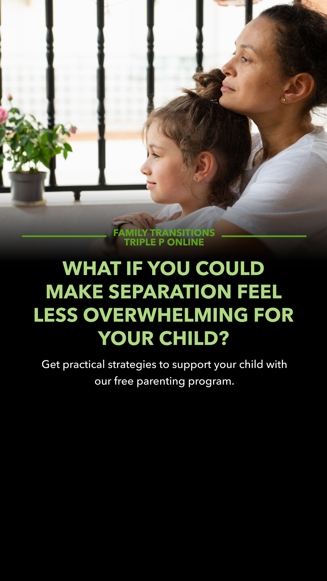 Triple P - Positive Parenting Program Facebook ad