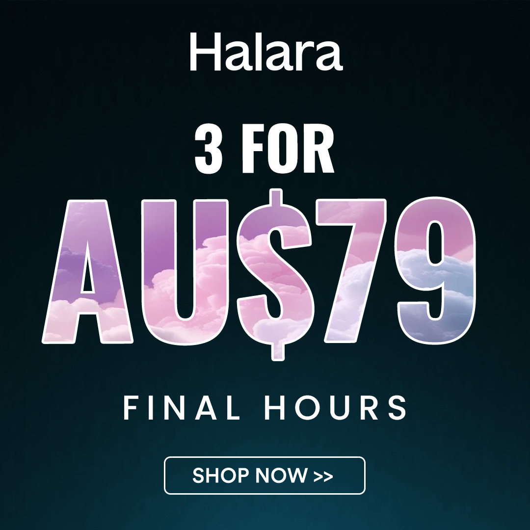 Halara AU Facebook ad