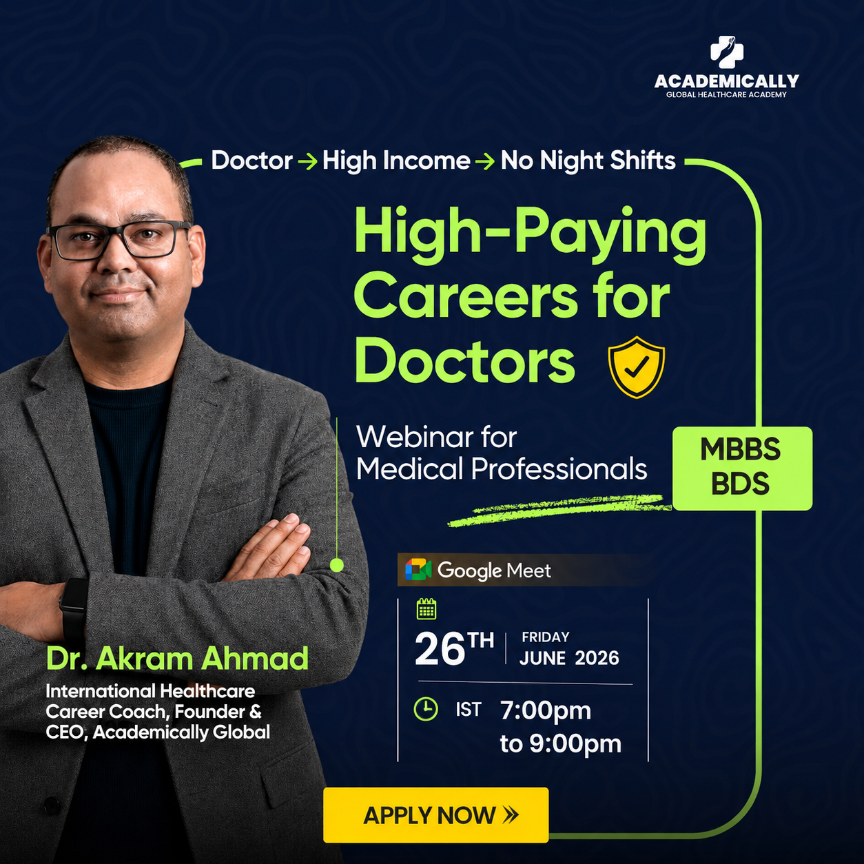 Academically Global Facebook ad