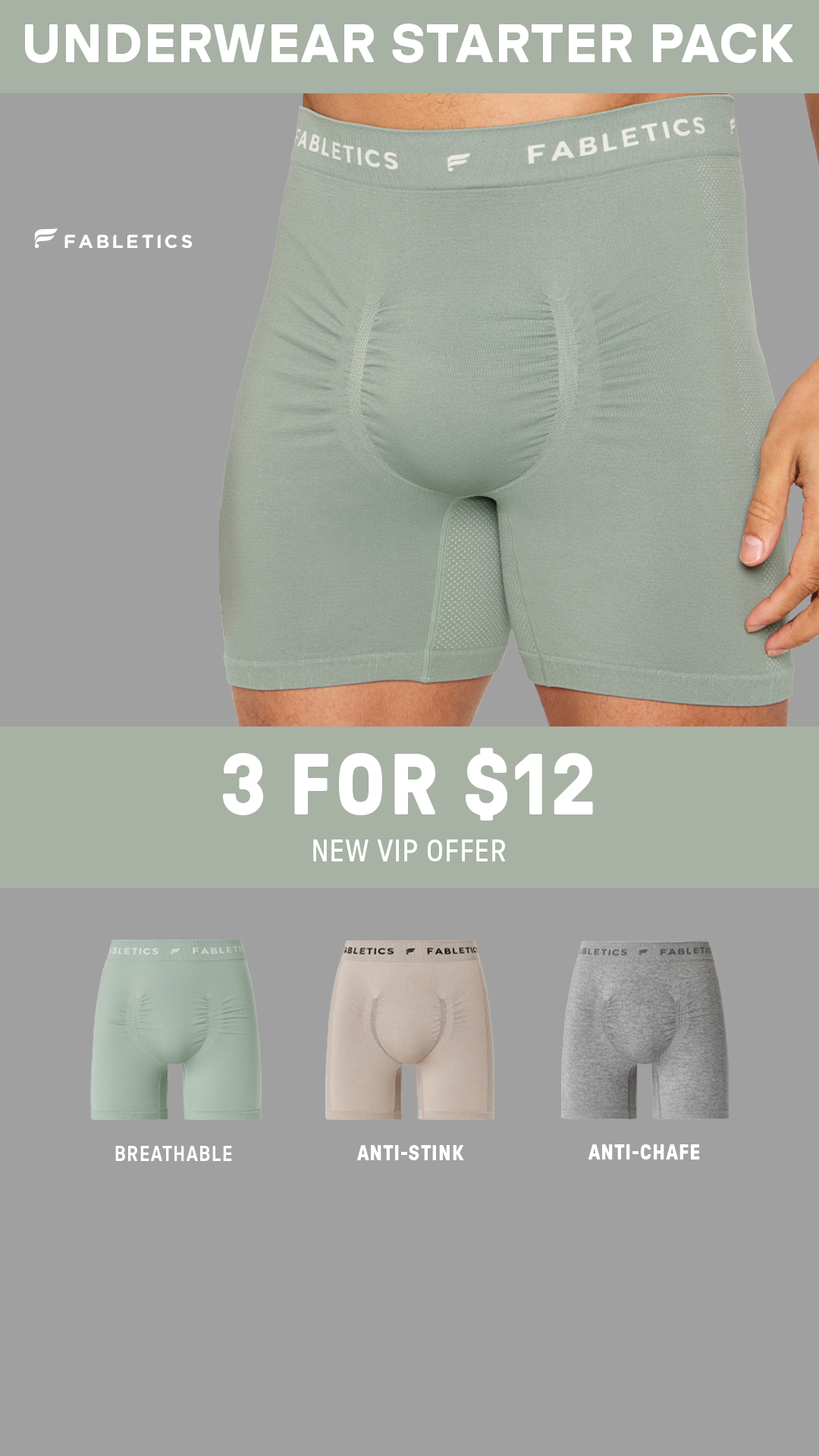 Fabletics Men Facebook ad