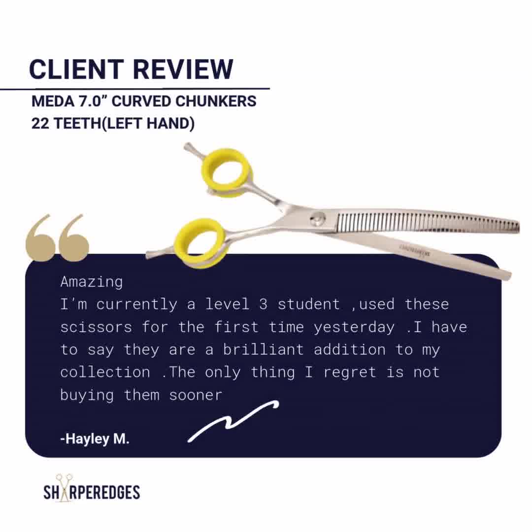 Sharperedges Scissors Ltd Facebook ad: Scissors you can trust, prices you'll love.