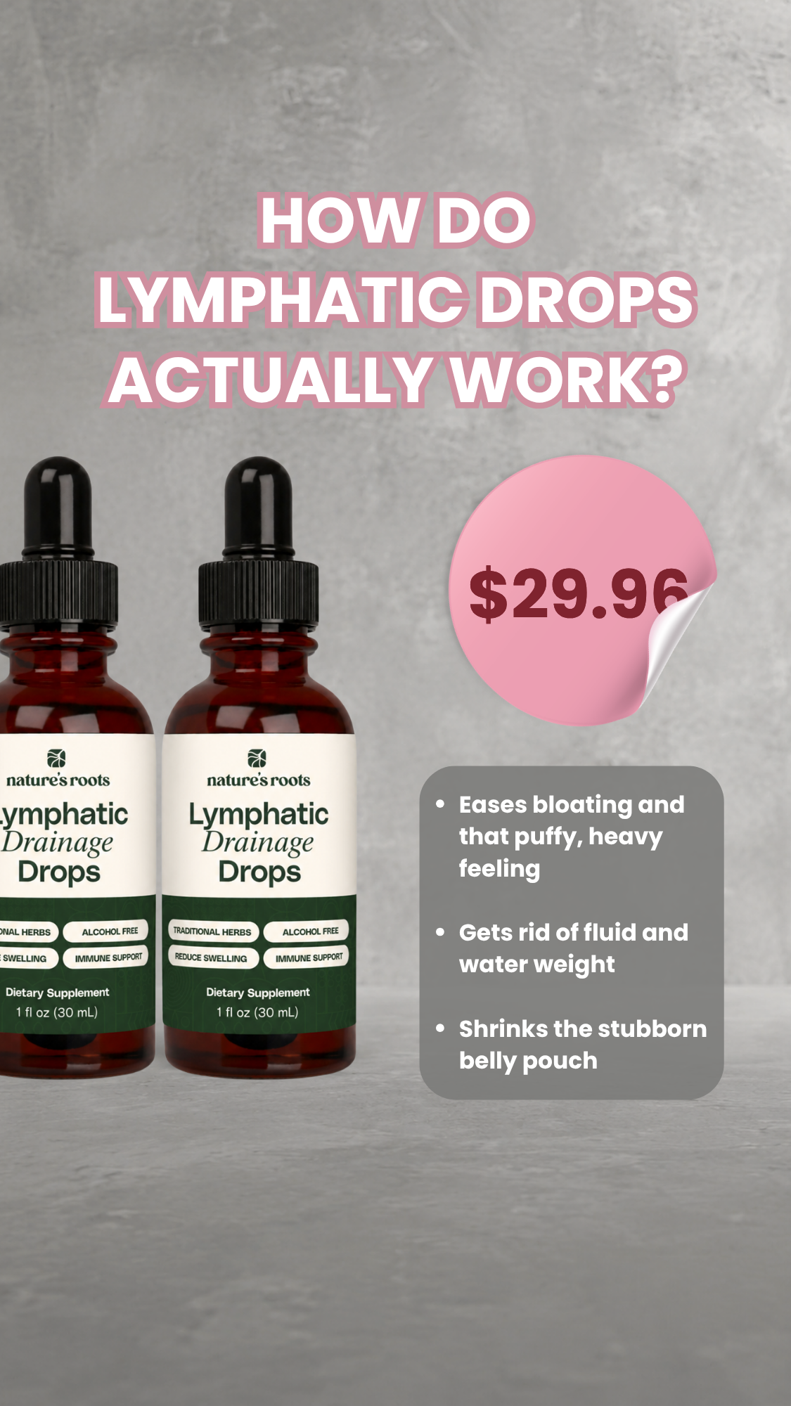 Natures Roots Facebook ad