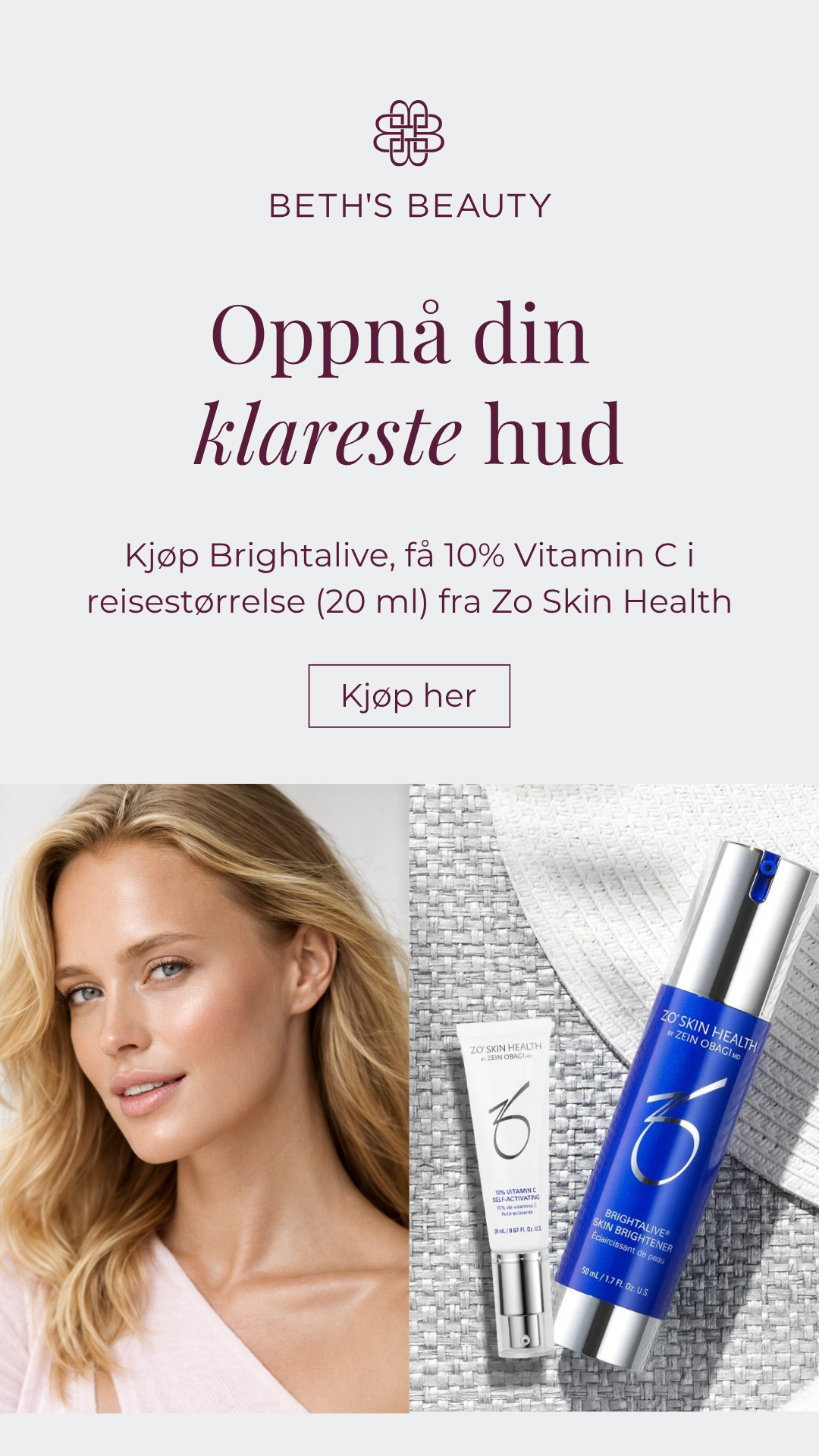 Beth's Beauty Facebook ad