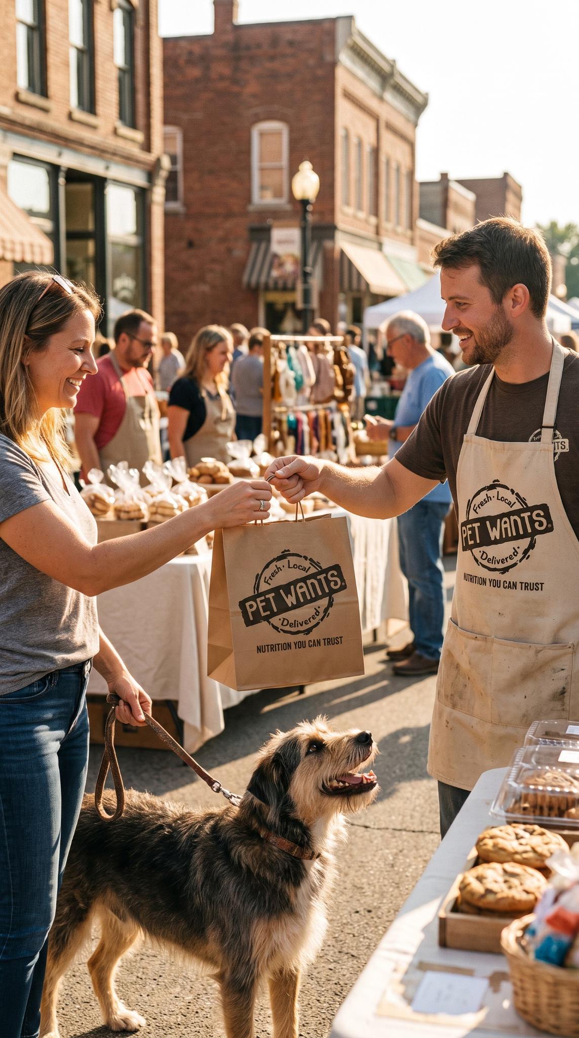 Pet Wants Facebook ad: Get to know Pet Wants dog & cat food