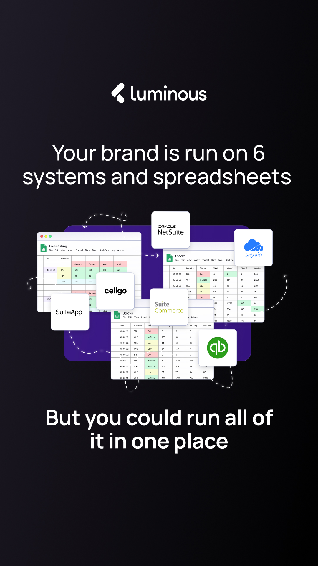 Luminous Software Facebook ad