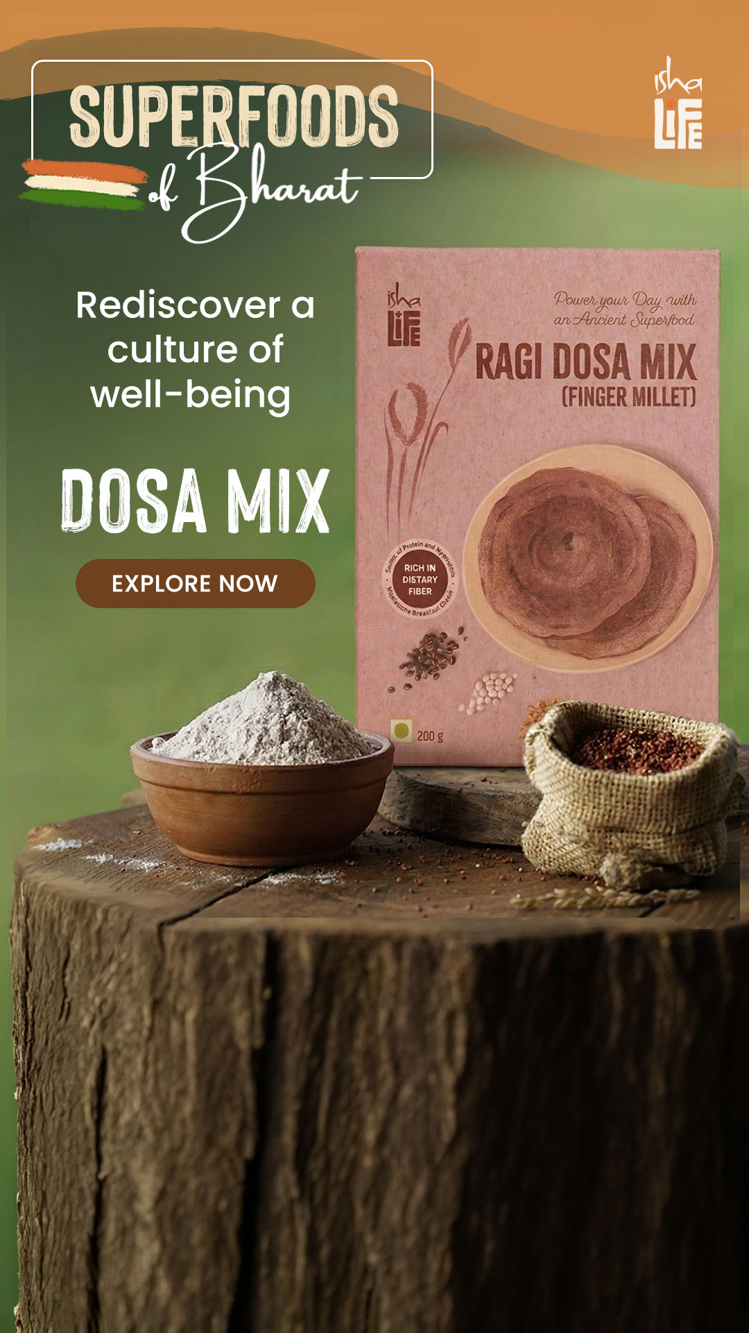 Isha Life Facebook ad