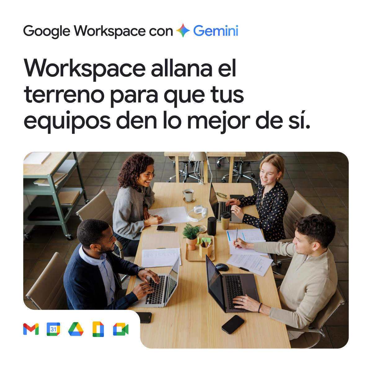 Google Workspace Facebook ad: ¿La distancia es un impedimento?