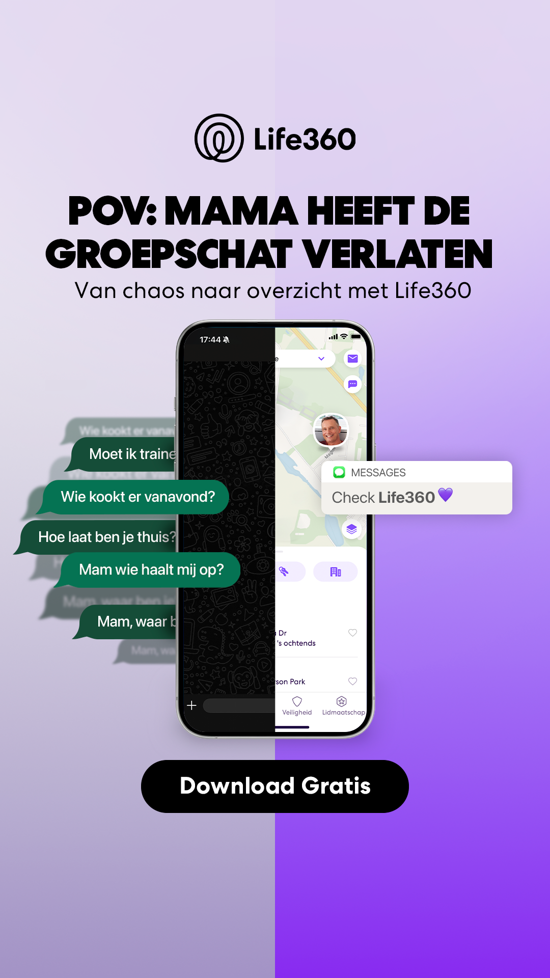 Life360 Facebook ad