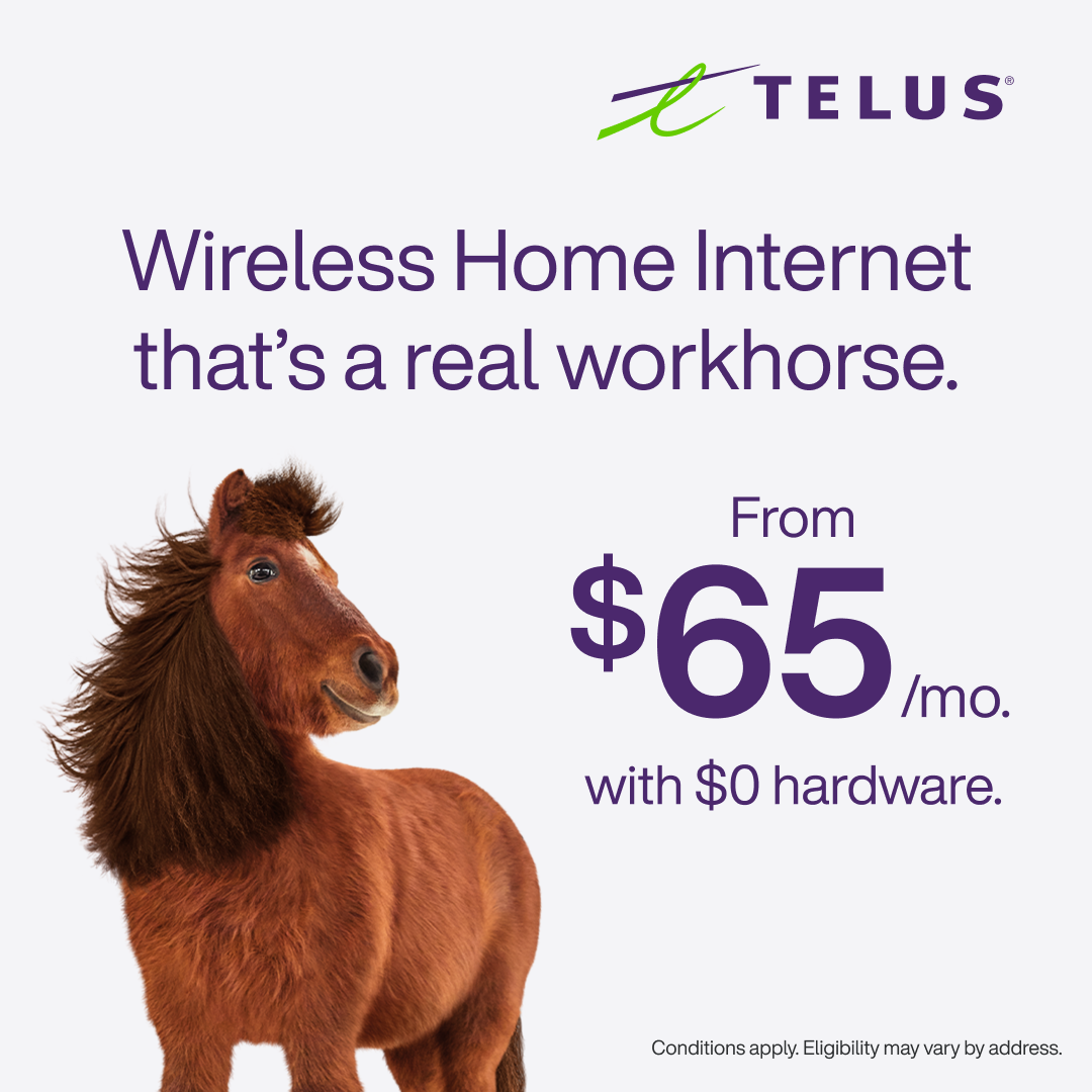 TELUS Facebook ad
