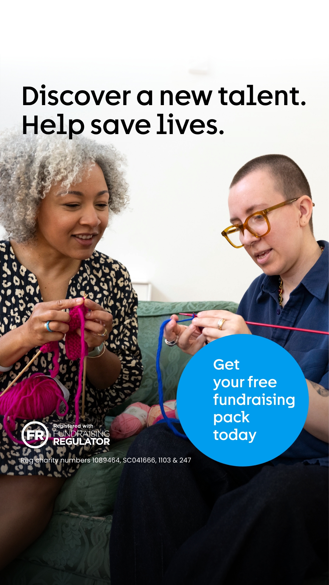 Cancer Research UK Facebook ad
