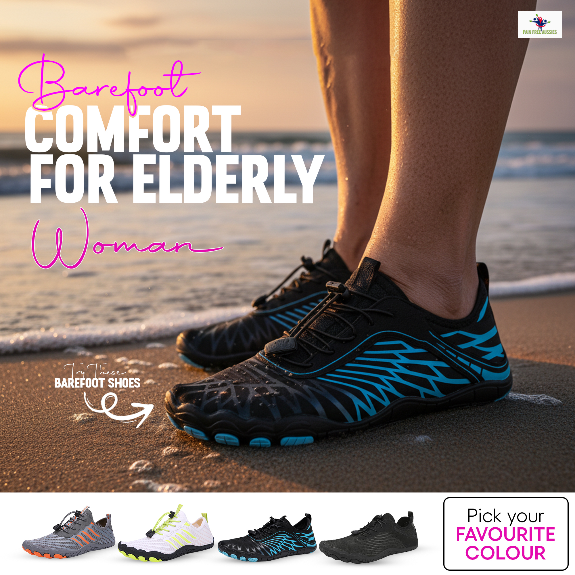 Pain Free Aussies Facebook ad