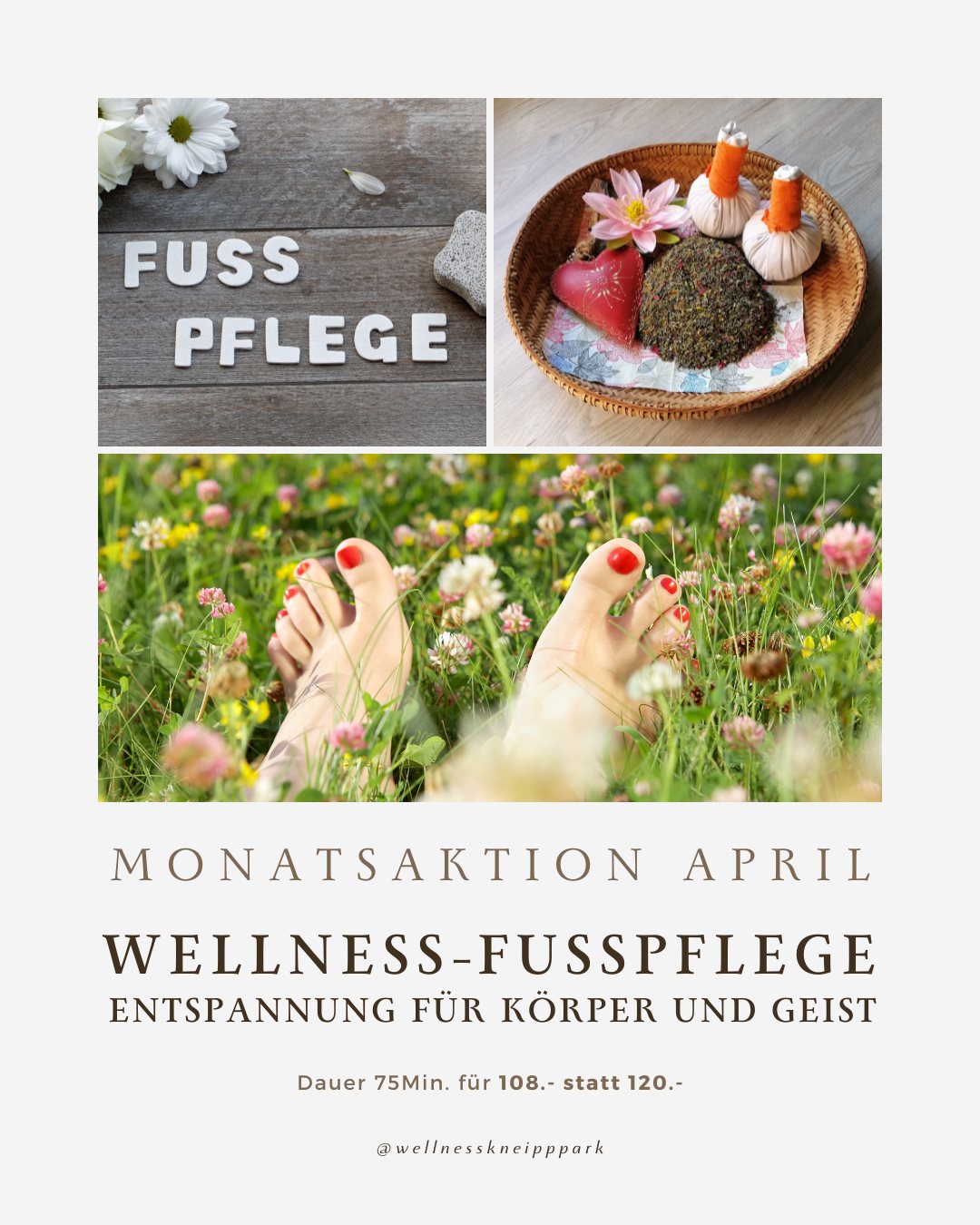 Wellness Kneipp Park Facebook ad: Wellness-Kneipp-Park