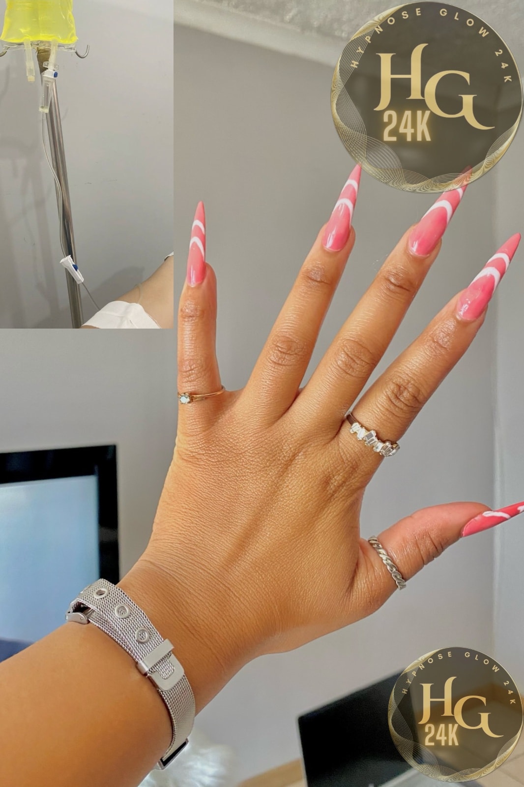 Hypnose Glow24K Facebook ad: IL Y A LES INJECTIONS…ET IL Y A…