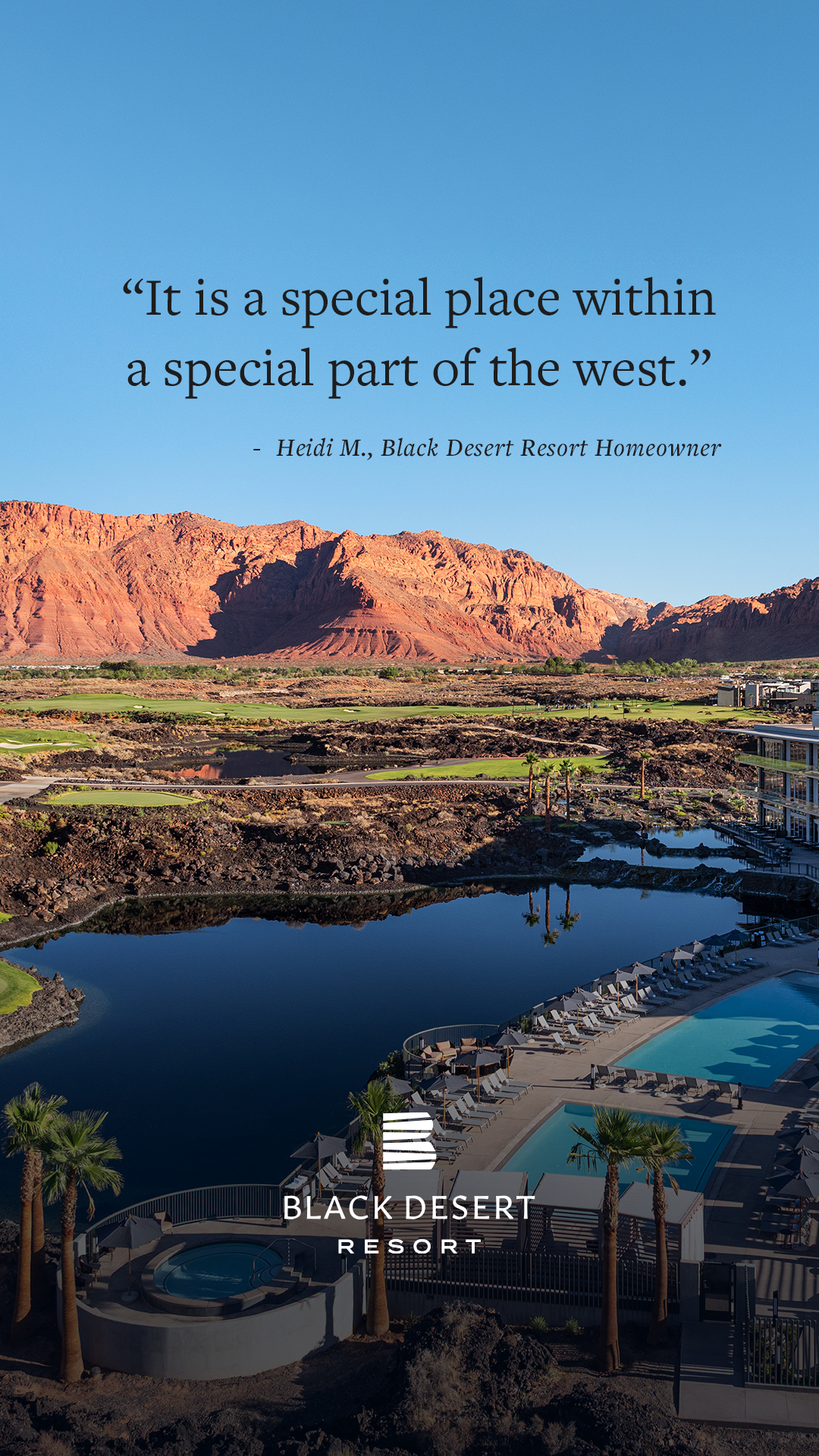 Black Desert Resort Facebook ad from May 22, 2026